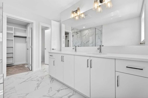 1109 Sailfin Heath, Rural Rocky View County, AB - Indoor Photo Showing Bathroom