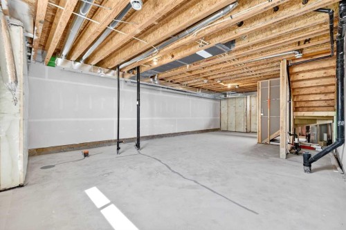 1109 Sailfin Heath, Rural Rocky View County, AB - Indoor Photo Showing Basement