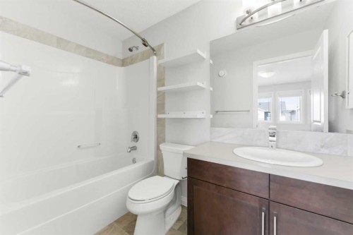 96 Red Embers Crescent Ne, Calgary, AB - Indoor Photo Showing Bathroom