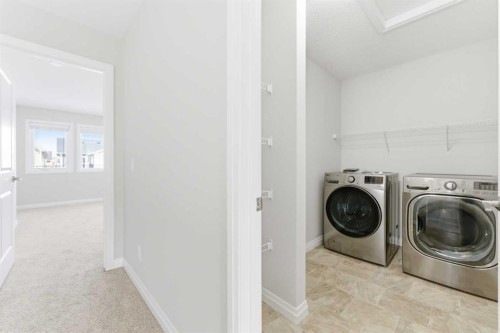 96 Red Embers Crescent Ne, Calgary, AB - Indoor Photo Showing Laundry Room