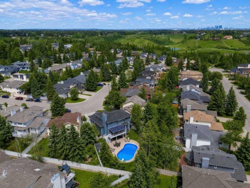 42 Evergreen Terrace Sw, Calgary, AB - Outdoor With View
