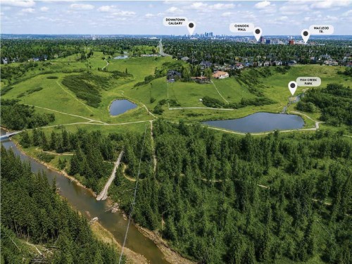 42 Evergreen Terrace Sw, Calgary, AB - Outdoor With View