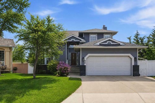 42 Evergreen Terrace Sw, Calgary, AB - Outdoor With Facade
