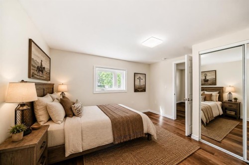 367 47 Avenue West, Claresholm, AB - Indoor Photo Showing Bedroom