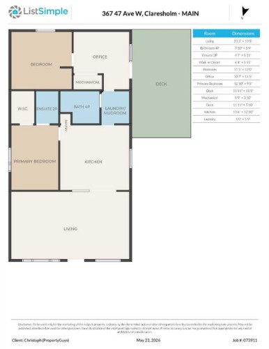 367 47 Avenue West, Claresholm, AB - Other