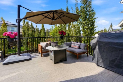 236 Auburn Springs Close Se, Calgary, AB - Outdoor With Deck Patio Veranda With Exterior