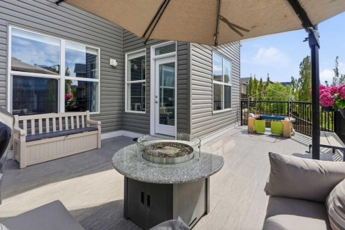 236 Auburn Springs Close Se, Calgary, AB - Outdoor With Deck Patio Veranda With Exterior