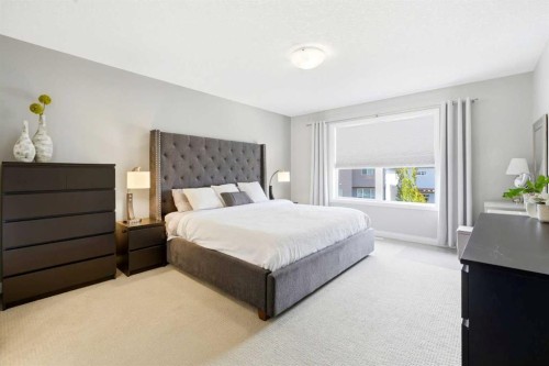 236 Auburn Springs Close Se, Calgary, AB - Indoor Photo Showing Bedroom