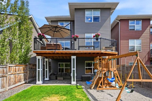 236 Auburn Springs Close Se, Calgary, AB - Outdoor With Deck Patio Veranda With Exterior