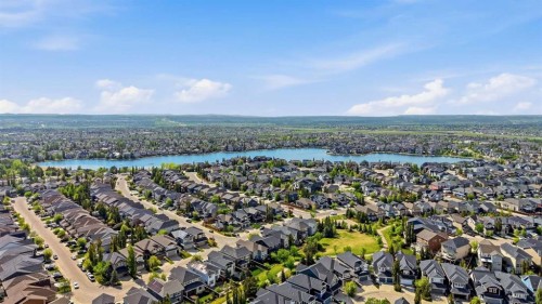 236 Auburn Springs Close Se, Calgary, AB - Outdoor With Body Of Water With View