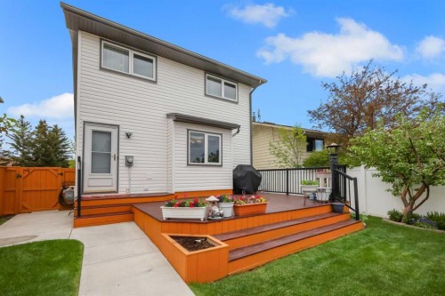 1296 Berkley Drive Nw, Calgary, AB - Outdoor With Deck Patio Veranda With Exterior