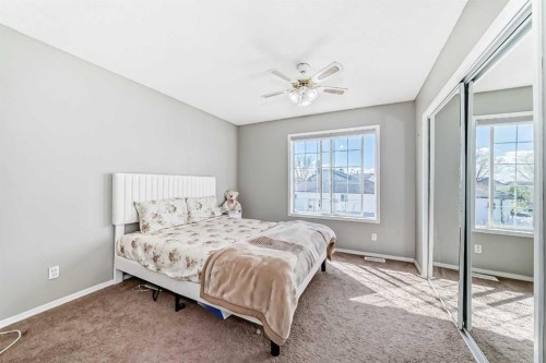 111 Martin Crossing Close Ne, Calgary, AB - Indoor Photo Showing Bedroom