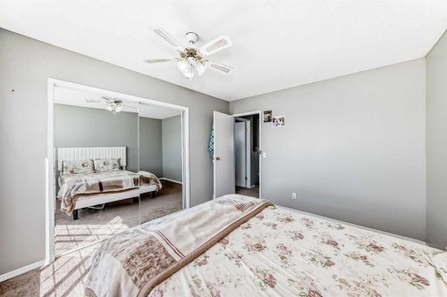111 Martin Crossing Close Ne, Calgary, AB - Indoor Photo Showing Bedroom