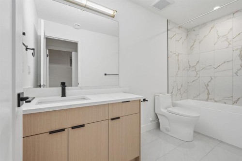 2105B 7 Street Ne, Calgary, AB - Indoor Photo Showing Bathroom