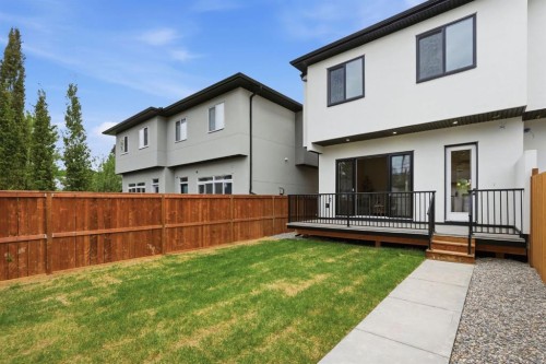 2105B 7 Street Ne, Calgary, AB - Outdoor With Deck Patio Veranda With Exterior