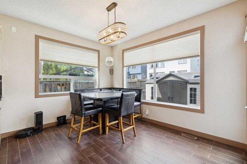 47 Silverado Skies Manor Sw, Calgary, AB - Indoor Photo Showing Dining Room