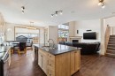 47 Silverado Skies Manor Sw, Calgary, AB  - Indoor Photo Showing Kitchen With Double Sink 