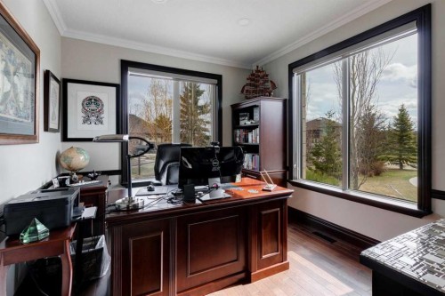 31 Montenaro Bay, Cochrane Lake, AB - Indoor Photo Showing Office