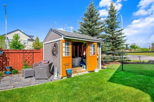 6 Chaparral Valley Square Se, Calgary, AB - Outdoor With Deck Patio Veranda