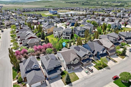 75 Silverado Bank Gardens Sw, Calgary, AB - Outdoor With View