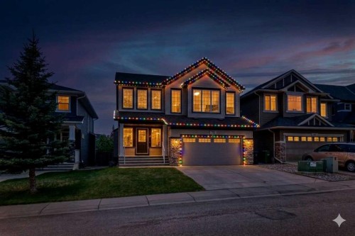 75 Silverado Bank Gardens Sw, Calgary, AB - Outdoor With Facade
