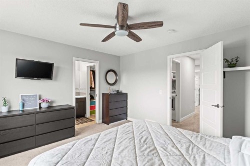 46 Corner Meadows Common Ne, Calgary, AB - Indoor Photo Showing Bedroom