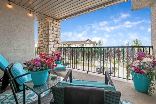2307-12 Cimarron Common, Okotoks, AB - Outdoor With Balcony With Exterior