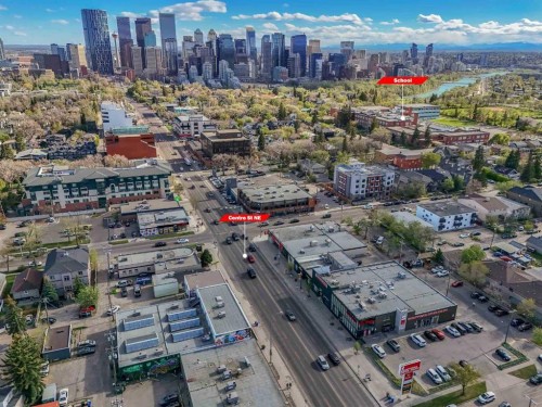 1507 1 Street Ne, Calgary, AB - Outdoor With View