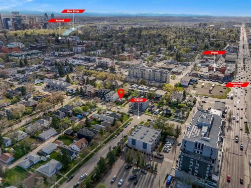 1507 1 Street Ne, Calgary, AB - Outdoor With View