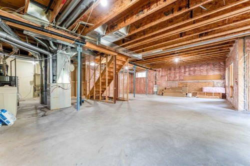 117 Evergreen Place Sw, Calgary, AB - Indoor Photo Showing Basement