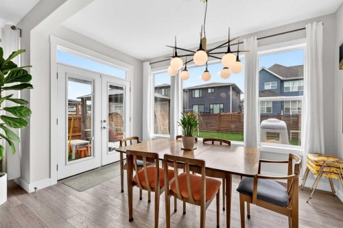 95 Howse Road Ne, Calgary, AB - Indoor Photo Showing Dining Room