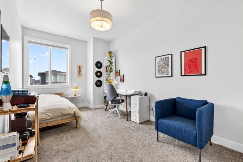 95 Howse Road Ne, Calgary, AB - Indoor Photo Showing Bedroom