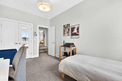 95 Howse Road Ne, Calgary, AB - Indoor Photo Showing Bedroom