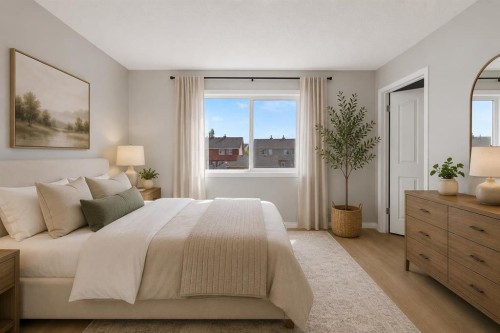 49 Auburn Crest Lane Se, Calgary, AB - Indoor Photo Showing Bedroom
