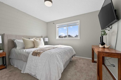 160 Citadel Bluff Close Nw, Calgary, AB - Indoor Photo Showing Bedroom