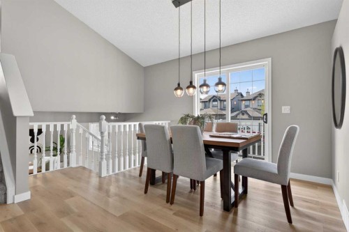 160 Citadel Bluff Close Nw, Calgary, AB - Indoor Photo Showing Dining Room