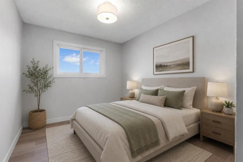 214 Rundleview Close Ne, Calgary, AB - Indoor Photo Showing Bedroom