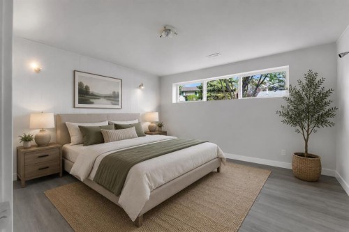 214 Rundleview Close Ne, Calgary, AB - Indoor Photo Showing Bedroom