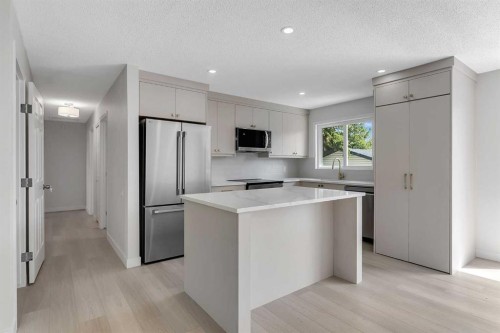 214 Rundleview Close Ne, Calgary, AB - Indoor Photo Showing Kitchen With Stainless Steel Kitchen