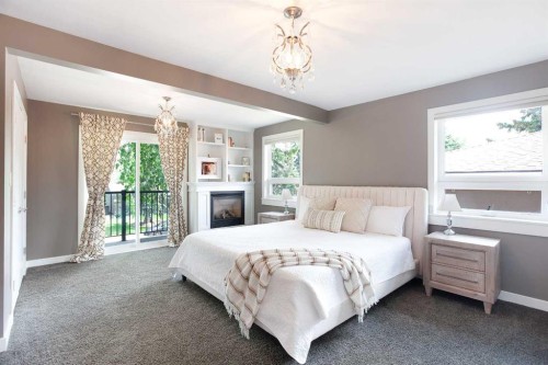 51 Wimbledon Drive Sw, Calgary, AB - Indoor Photo Showing Bedroom