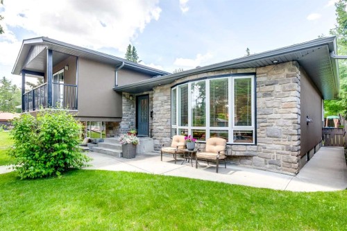 51 Wimbledon Drive Sw, Calgary, AB - Outdoor With Deck Patio Veranda