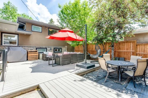 51 Wimbledon Drive Sw, Calgary, AB - Outdoor With Deck Patio Veranda With Exterior