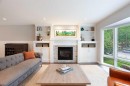 51 Wimbledon Drive Sw, Calgary, AB  - Indoor Photo Showing Living Room With Fireplace 