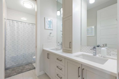 143 Marina Landing Se, Calgary, AB - Indoor Photo Showing Bathroom