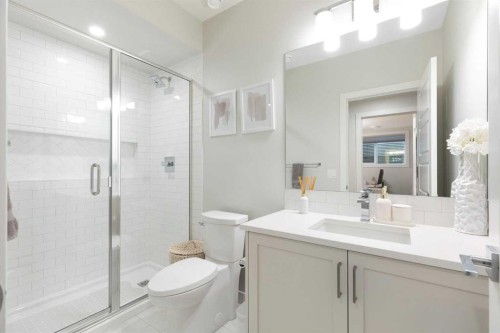 143 Marina Landing Se, Calgary, AB - Indoor Photo Showing Bathroom