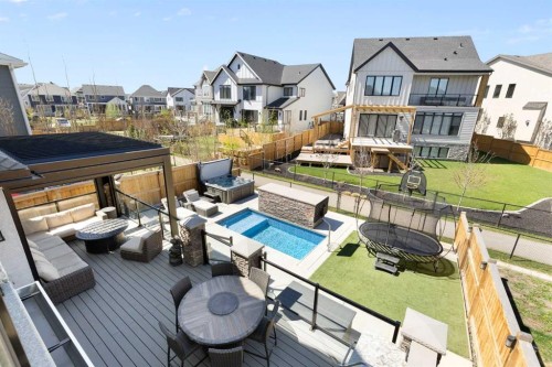 143 Marina Landing Se, Calgary, AB - Outdoor With Deck Patio Veranda