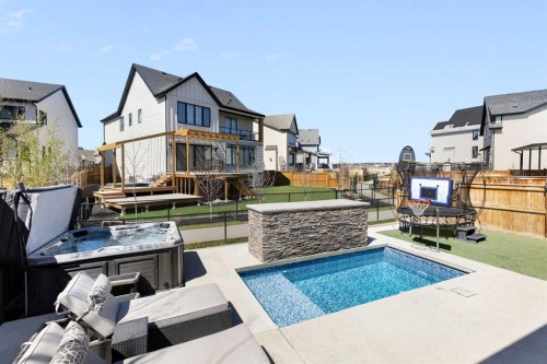 143 Marina Landing Se, Calgary, AB - Outdoor With Deck Patio Veranda