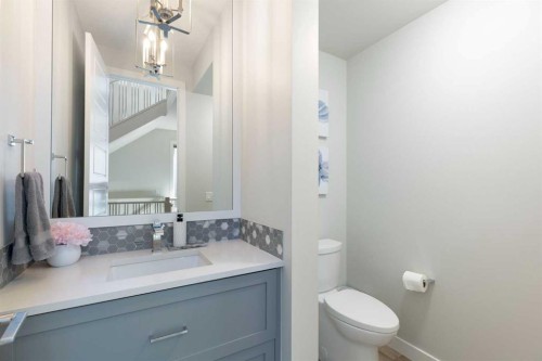 143 Marina Landing Se, Calgary, AB - Indoor Photo Showing Bathroom