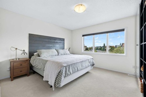 261 Copperstone Terrace Se, Calgary, AB - Indoor Photo Showing Bedroom
