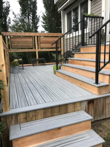 93 Williamstown Green Nw, Airdrie, AB - Outdoor With Deck Patio Veranda With Exterior